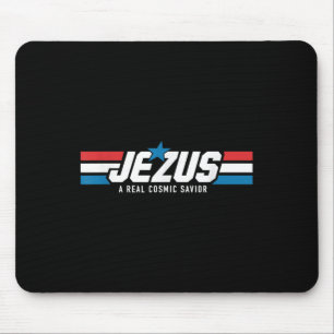 Gi Jezus Ein Wirklicher Kosmischer Retter Jesus Ch Mousepad