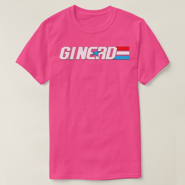 GI-Nerd T-Shirt (Design vorne)