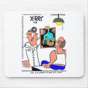 GI Tract Funny Gastrointestinal Medizinische T-Shi Mousepad
