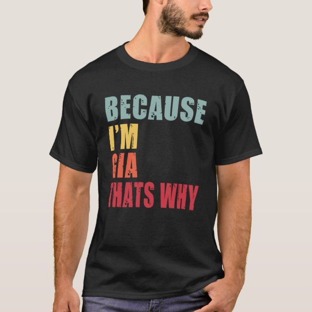 Gia I m Jeder spricht über Gia T-Shirt (Vorderseite)