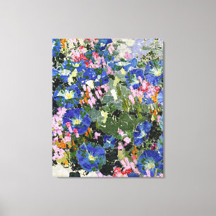 Giacometti - Blau Winden Leinwanddruck