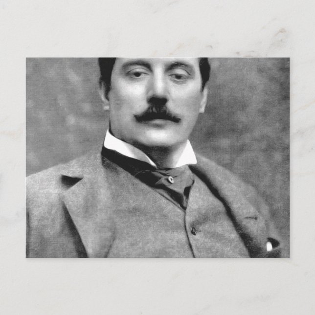 Giacomo Puccini Postkarte (Vorderseite)