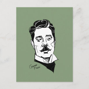 Giacomo Puccini Postkarte