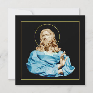 Gian Lorenzo Bernini Büste von Christus 1679 Feiertagskarte
