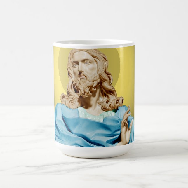 Gian Lorenzo Bernini Büste von Christus 1679 Kaffeetasse (Mittel)