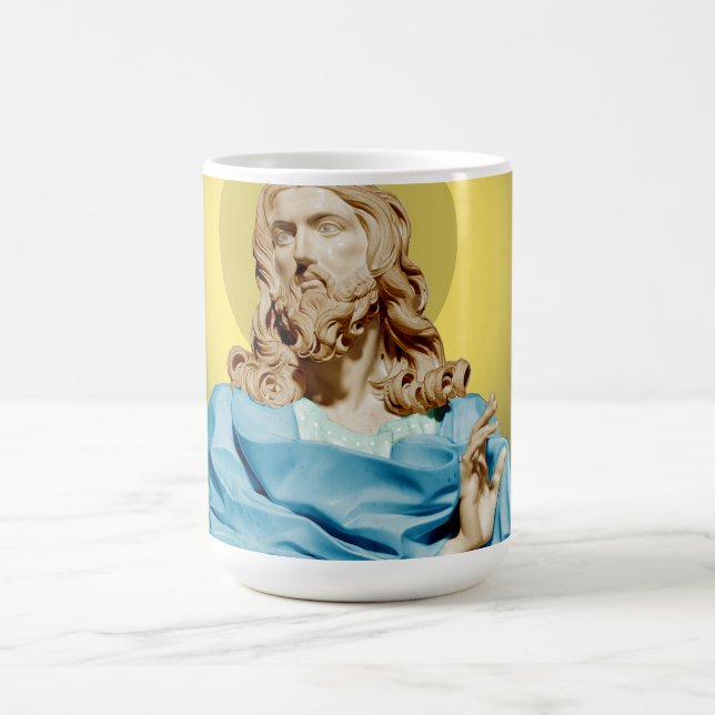Gian Lorenzo Bernini Büste von Christus 1679 Kaffeetasse (Mittel)