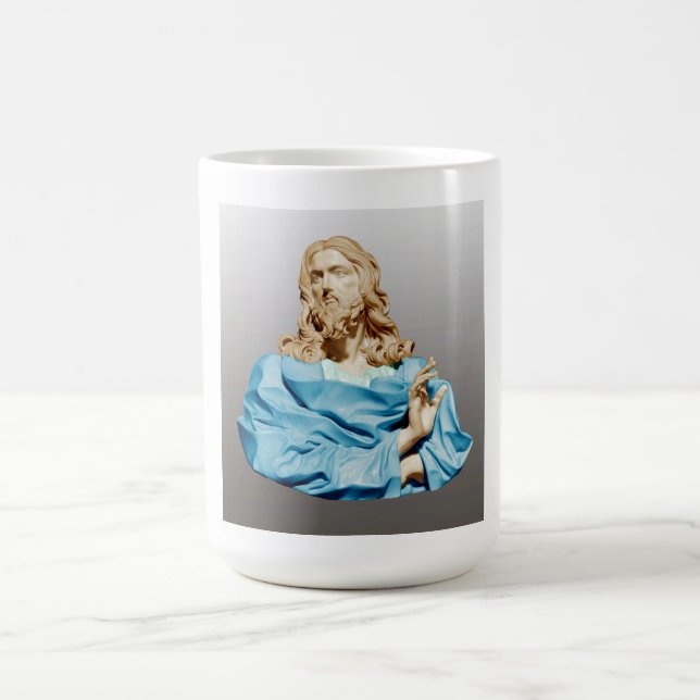 Gian Lorenzo Bernini Büste von Christus 1679 Kaffeetasse (Mittel)