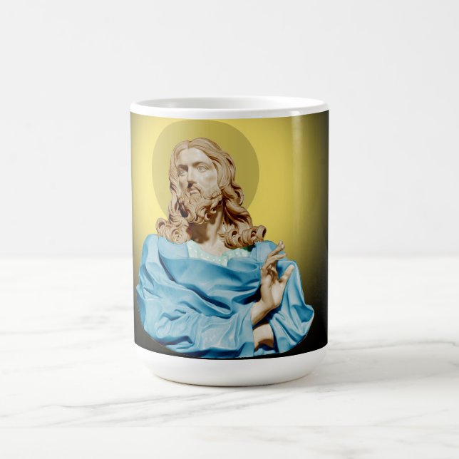 Gian Lorenzo Bernini Büste von Christus 1679 Kaffeetasse (Mittel)