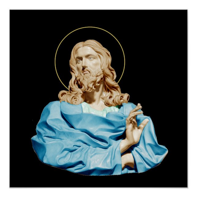 Gian Lorenzo Bernini Büste von Christus 1679 Poster (Vorderseite)