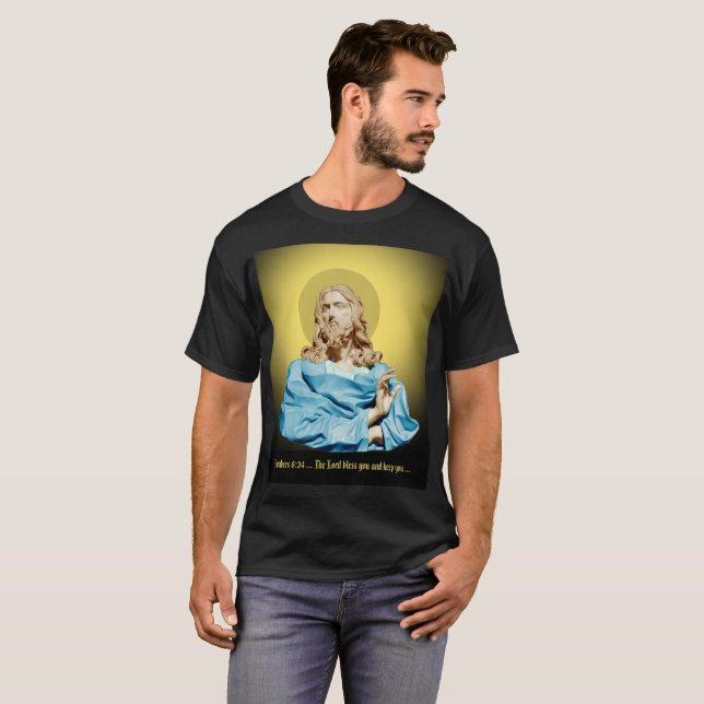 Gian Lorenzo Bernini Büste von Christus 1679 T-Shirt (Vorne ganz)
