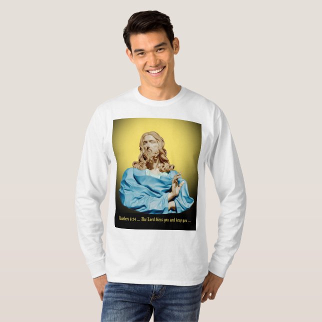 Gian Lorenzo Bernini Büste von Christus 1679 T-Shirt (Vorne ganz)