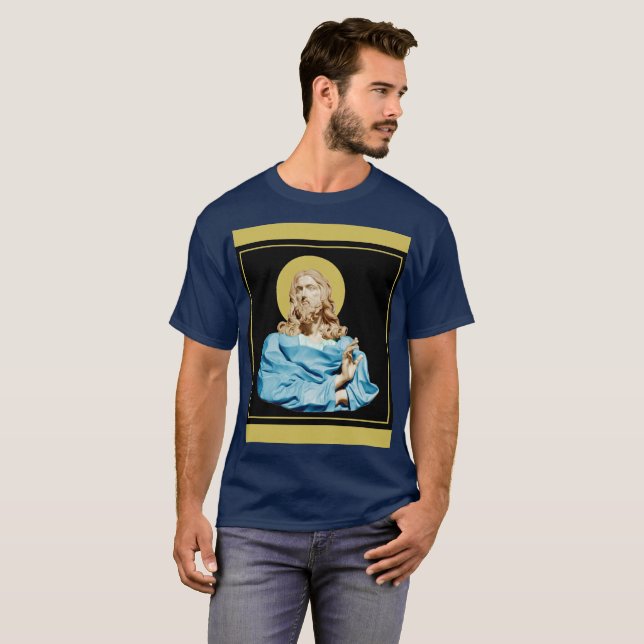 Gian Lorenzo Bernini Büste von Christus 1679 T-Shirt (Vorne ganz)