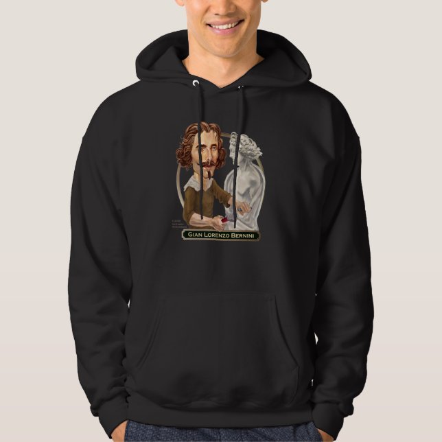 Gian Lorenzo Bernini Sculptur Barock Hoodie (Vorderseite)