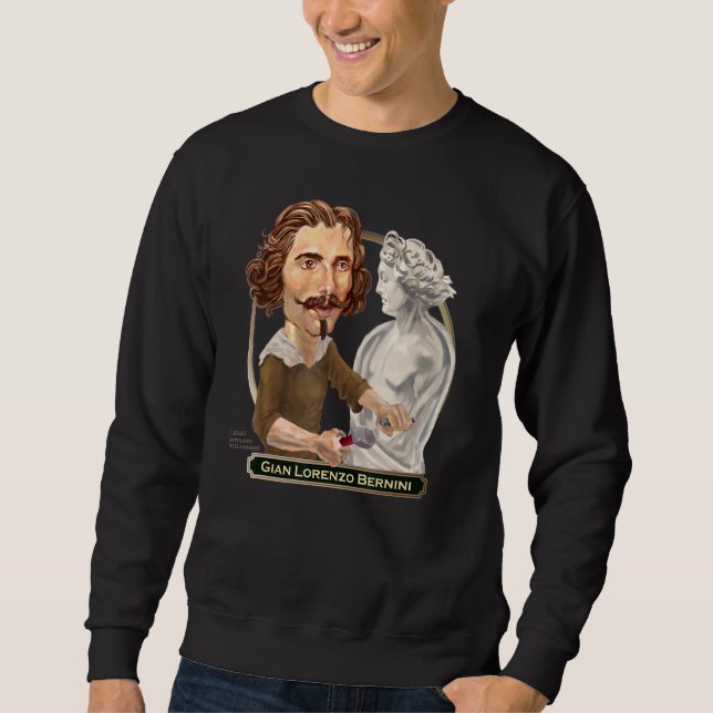 Gian Lorenzo Bernini Sculptur Barock Sweatshirt (Vorderseite)