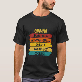 Gianna Definition Personalisiert Name Funny Birthd T-Shirt