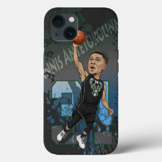Giannis Antetokounmpo Karikatur Case-Mate iPhone Hülle