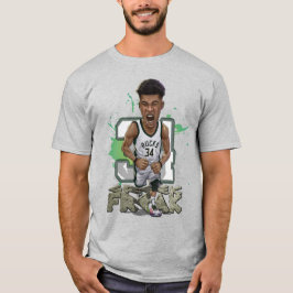 Giannis Antetokounmpo Karikatur T-Shirt