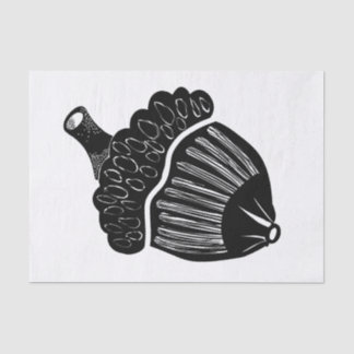 Giant Acorn Seidenpapier