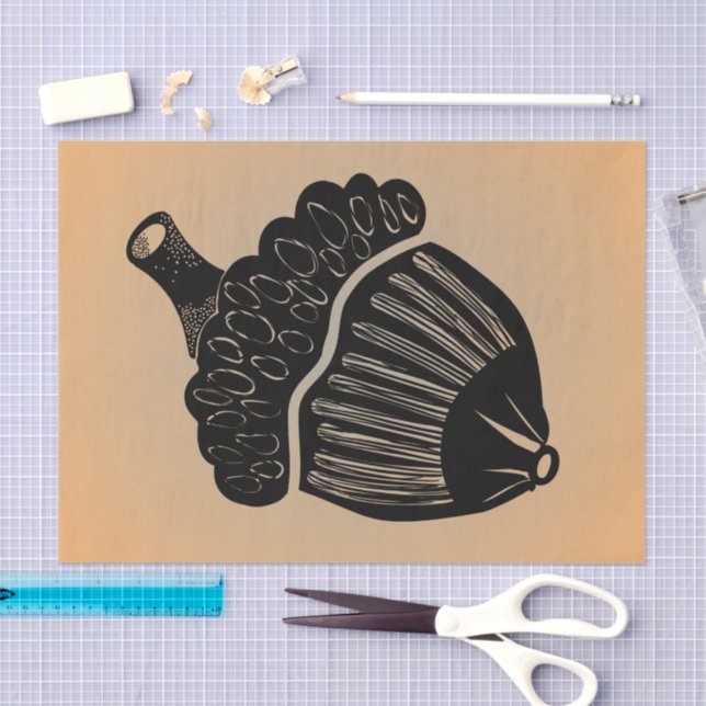 Giant Acorn Seidenpapier (Handwerk)