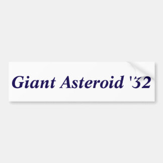Giant Asteroid '32 Autoaufkleber