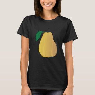 Giant Birne Grafische Frucht T-Shirt