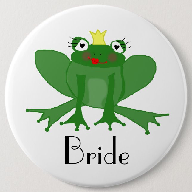 Giant Bride Abzeichen mit Princess Frog Button (Vorderseite)
