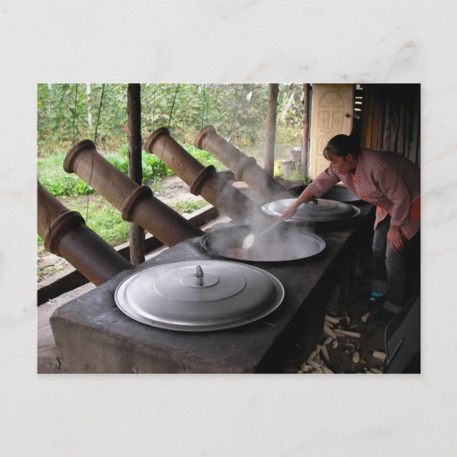 Giant Cooking Pots/Provinz Yunnan, China Postkarte (Vorderseite)