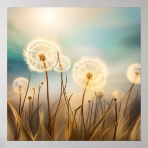 Giant Dandelion Dreams II Poster