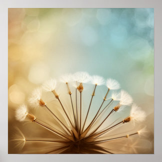 Giant Dandelion Dreams III Poster