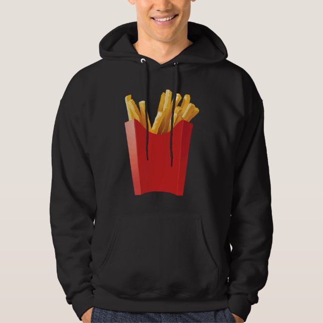 Giant French Fries  makes a great Halloween costum Hoodie (Vorderseite)