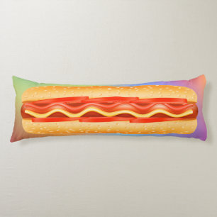 Giant Funny Hot Dog Kissen