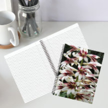 Giant Himalayan Lilies Floral Notebook