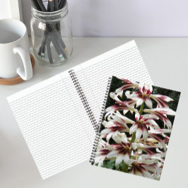 Giant Himalayan Lilies Floral Notebook Notizbuch
