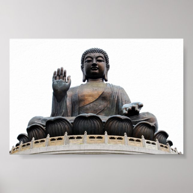Giant Hong Kong sitzend Buddha Poster (Vorne)
