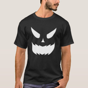 Giant Jack O Lantern Face   Scary Halloween Pumpki T-Shirt