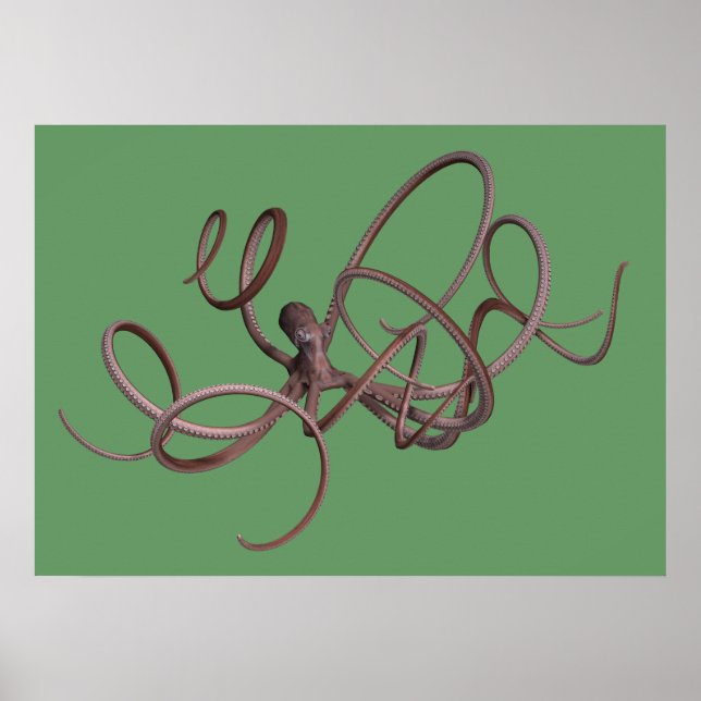 Giant Kraken Poster (Vorne)