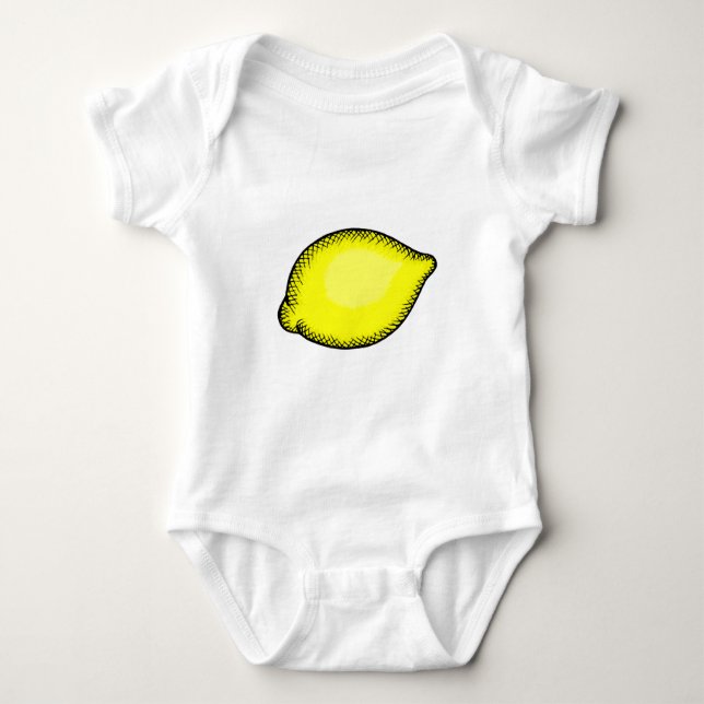 Giant Lemon Baby Strampler (Vorderseite)