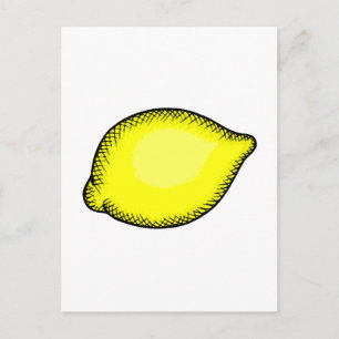 Giant Lemon Postkarte