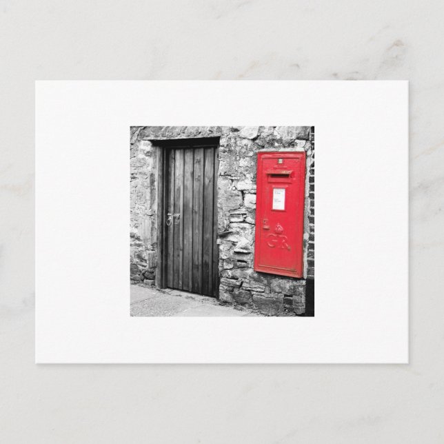 Giant Leterbox Postkarte (Vorderseite)