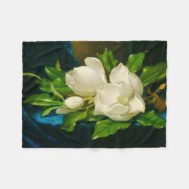 Giant Magnolias Martin Johnson Heade Fine Art Fleecedecke