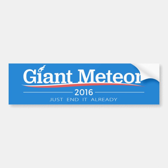 Giant Meteor 2016 Autoaufkleber (Vorne)