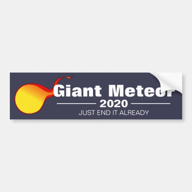Giant Meteor 2020 Autoaufkleber (Vorne)