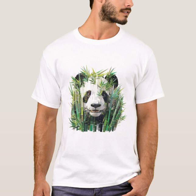 Giant Panda Animal World Wildlife Beauty Discovery T-Shirt (Vorderseite)
