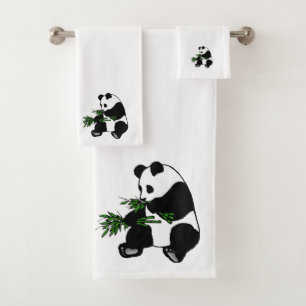 Giant Panda Badhandtuch Set