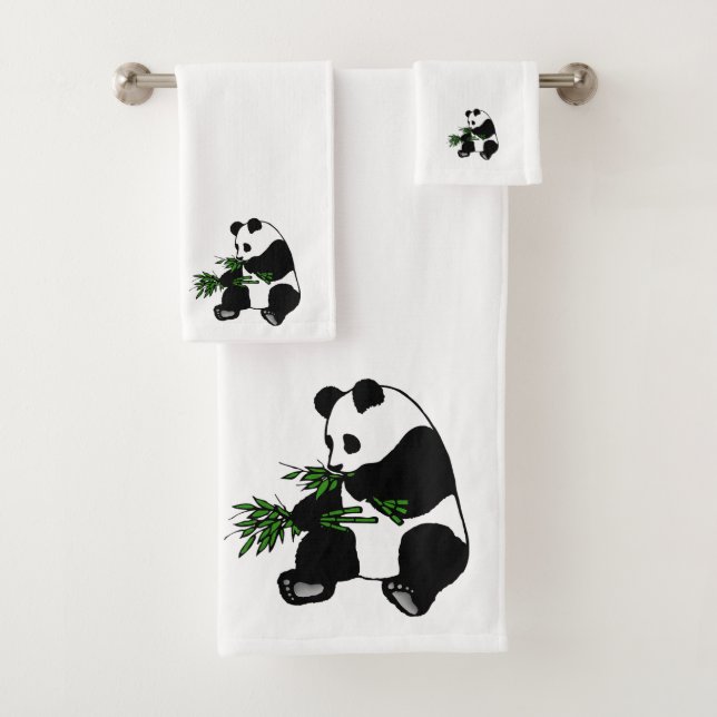 Giant Panda Badhandtuch Set (Insitu)
