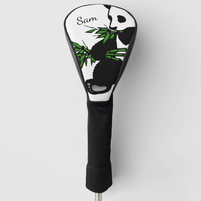 Giant Panda Golf Headcover (Vorderseite)