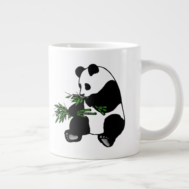 Giant Panda Jumbo-Tasse (Rechts)