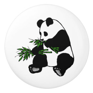 Giant Panda Keramikknauf