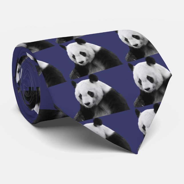 Giant Panda Krawatte (Gerollt)