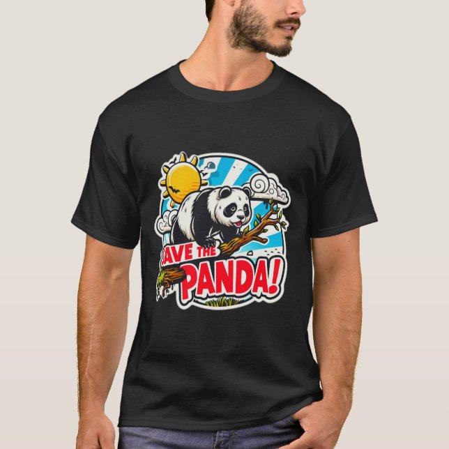 GIANT PANDA RETTETE ME 9 T-Shirt (Vorderseite)